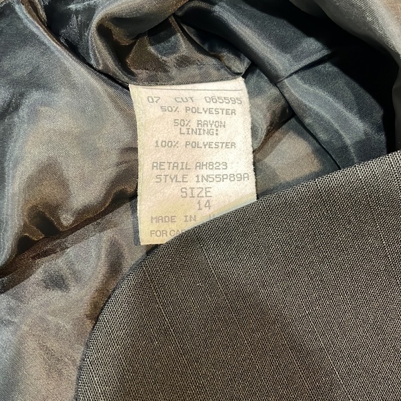 Black blazer Napa Valley size 14 - Picture 6 of 6